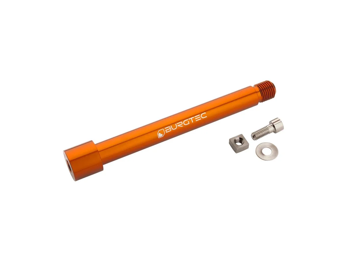 Burgtec Fox Fork 2021+ Axle (Iron Bro Orange) (15 x 110mm) (Fox 36/38)